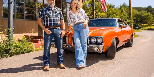 Joyann Parker and Mark Lamoine at Together Farm's Burger Night