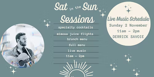 Brunch Show - Derrick Savoie (free show)