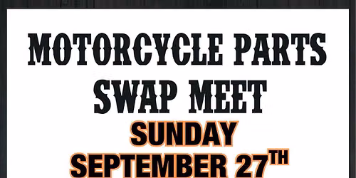 Motorcycle Parts Swap Meet @ Superstition H-D\u00ae 