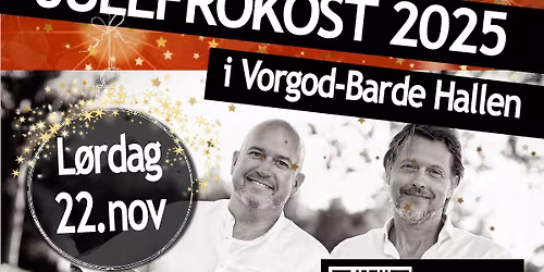 Julefrokost i Vorgod-Barde Hallen
