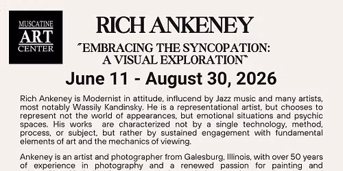 Rich Ankeney - "Embracing the Syncopation: A Visual Exploration" 