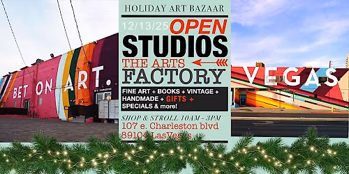 Holiday  Art Bazaar at the Arts Factory