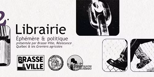 Librairie \u00e9ph\u00e9m\u00e8re & politique