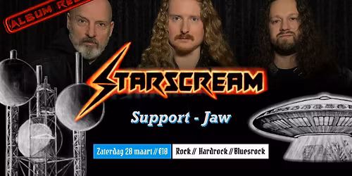 Album release - Starscream + JAW