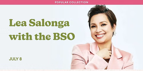 Lea Salonga with the BSO