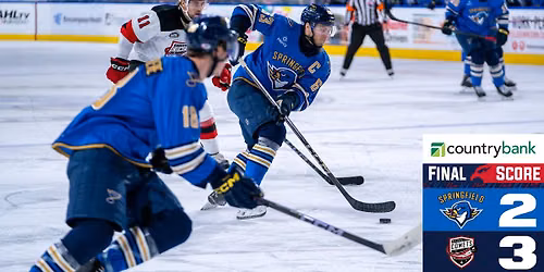 Springfield Thunderbirds vs. Utica Comets