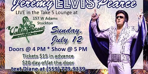 Celebrate America 250 with ELVIS at Valley Brew!