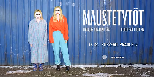 MAUSTETYT\u00d6T: ITKEN JOS MUA HUVITVAA EUROPEAN TOUR 26 | Praha