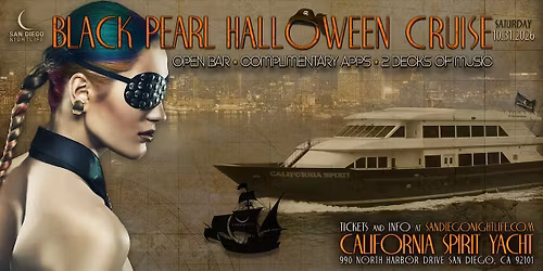 Black Pearl San Diego Halloween Party Cruise
