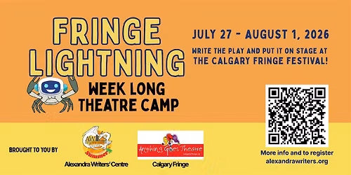 Fringe Lightning Theatre Camp 2026
