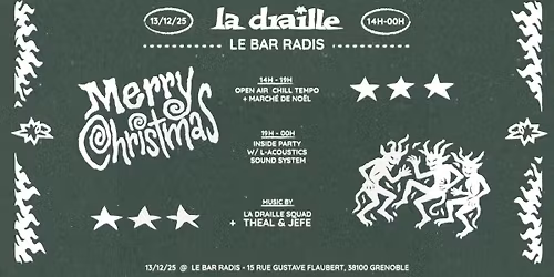 la draille x Bar Radis \u2192 Merry Christmas \u2605\u2605\u2605