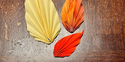 Sound-A-Gami Class: Letting go- Leaf Edition