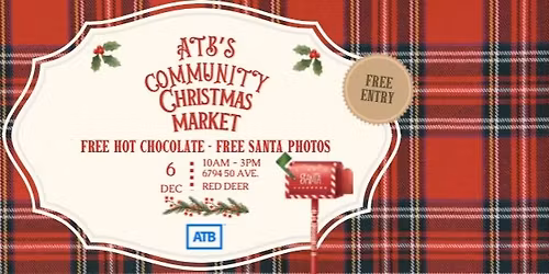 ATB's Community Christmas Market | FREE Santa Photos & Hot Chocolate