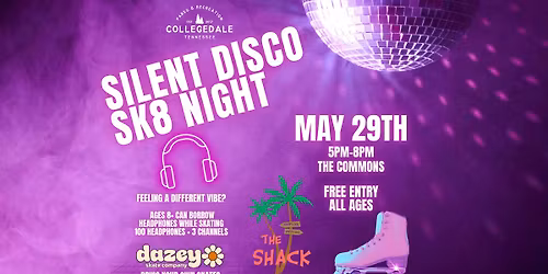 Silent Disco Sk8 Night