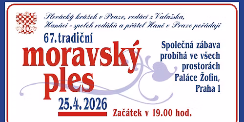 67. tradi\u010dn\u00ed Moravsk\u00fd ples 