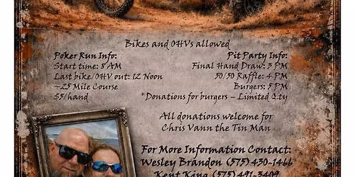 Ride for a reason \/ Hosted by the Prairie Dawgs MC