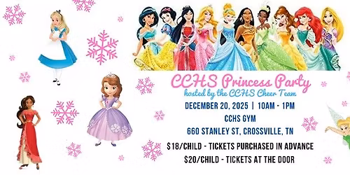 CCHS Princess Party