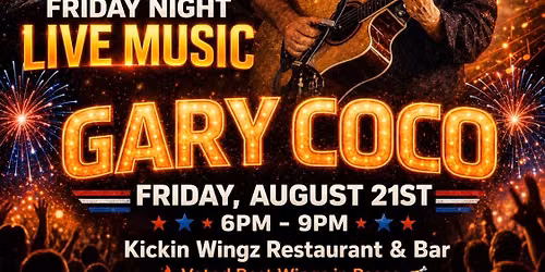 Live Music - Gary CoCo