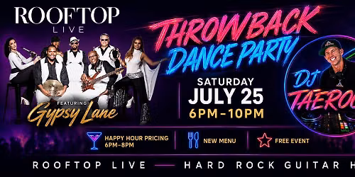 THROWBACK DANCE PARTY WITH GYPSY LANE