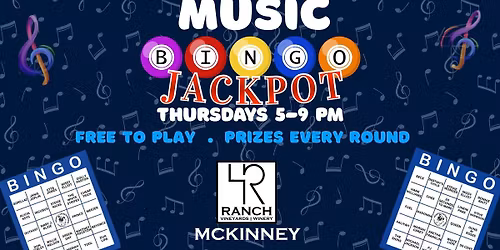 4R Ranch McKinney: Music Bingo JACKPOT