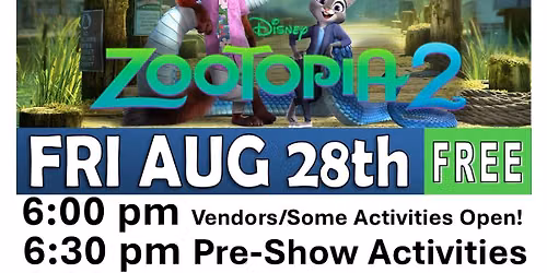 Movie in the Park - Zootopia 2
