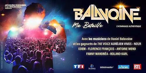BALAVOINE, Ma Bataille \u2022 Ar\u00e9na du Pays D'Aix - AIX-EN-PROVENCE