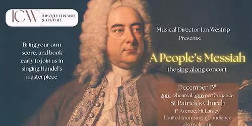 A People\u2019s Messiah (sing-along)
