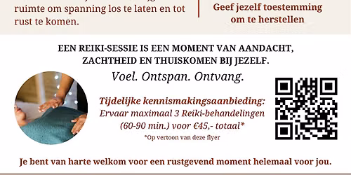 Reiki behandeling