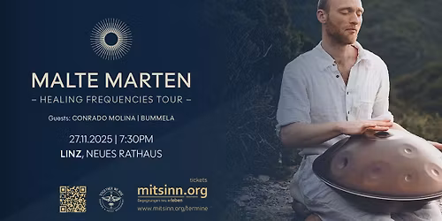 Malte Marten \u2022 Konzert \u2022 Healing Frequency Tour 2025