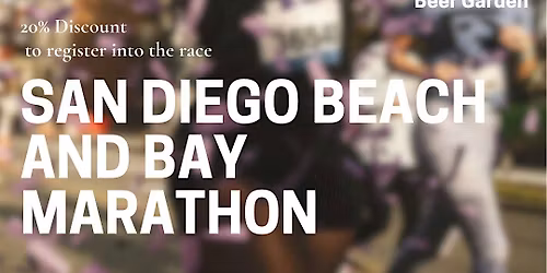 Volunteer at the Beer Garden at San Diego Beach and Bay Half Marathon