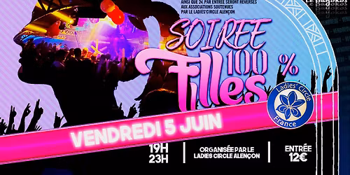 100% Filles \u00e0 partir de 19h!