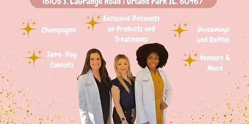 Sip, Sparkle, & Skin - Cosmetic Event!