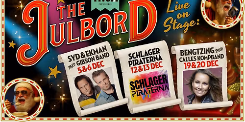 THE JULBORD-SYD & EKMAN MED GIBSON BAND || THE TIVOLI || HELSINGBORG