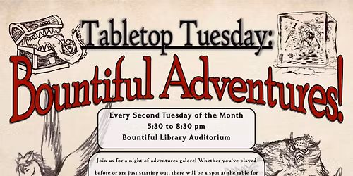 Tabletop Tuesday (RPG)