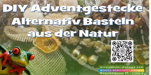DIY \u2013 Alternative Adventgestecke