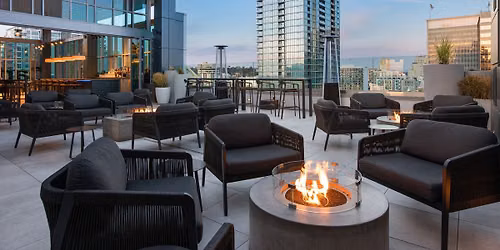 Skyline Sway Salsa and Bachata at Above Ash Social at Carte Hotel Rooftop San Diego