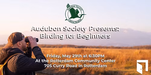 Birding for Beginners with the Audubon Society of the Capital Region