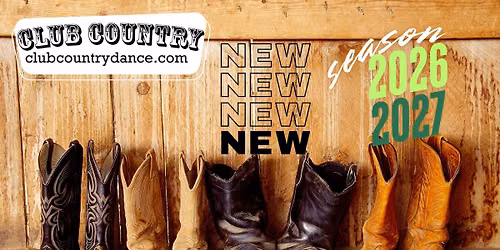 Weekly Line & Partner Dance Lessons & Open Dance!