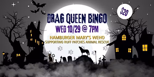 Drag Queen Bingo to Support Ruff Patches