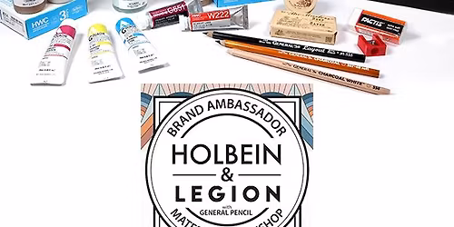Holbein, Legion, & General Pencil Workshop: Watercolor & Gouache