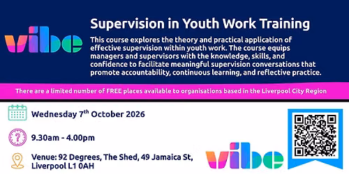 Supervision in Youth Work Training