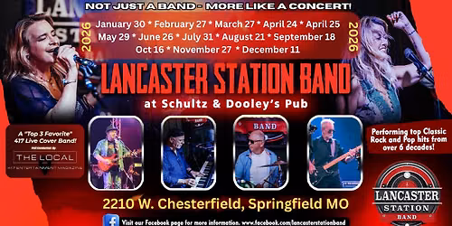 Lancaster Station at Schultz & Dooley's!