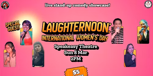 Laughternoon: International Women's Day