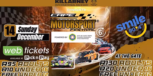 \ud83d\udd25 Cape Motorsport Festival