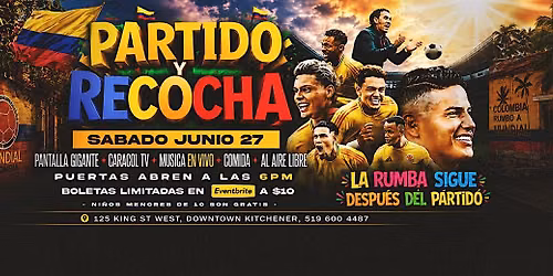 Partido y Recocha - COLOMBIA VS PORTUGAL