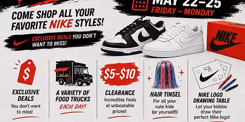 Huge Nike Tent Event
