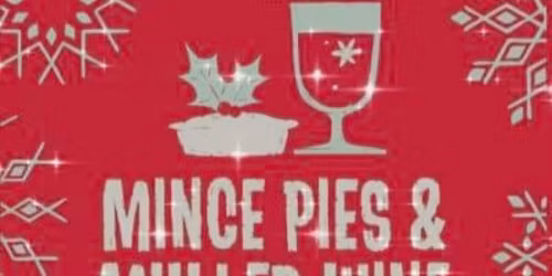 Mulled wine & mince pie party 2025