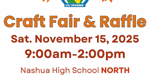 Lil' Iguana's Craft Fair & Raffle 