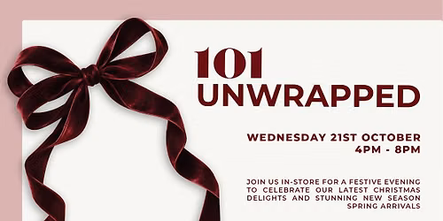101 UNWRAPPED LAUNCH EVENT