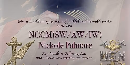 30-Year Retirement Ceremony From the Naval Service for NCCM(SW\/AW\/IW) Nickole S. Palmore \ud83c\udf89